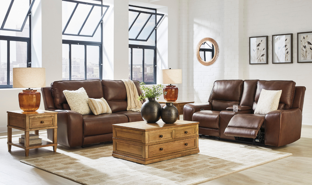 Modern Heritage DeepWakes Power Recliner Loveseat With Adjustable Headrest-jennifer