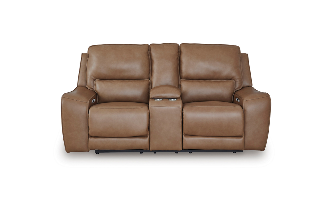 Modern Heritage DeepWakes Power Recliner Loveseat With Adjustable Headrest-jennifer