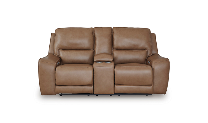 Modern Heritage DeepWakes Power Recliner Loveseat With Adjustable Headrest-jennifer