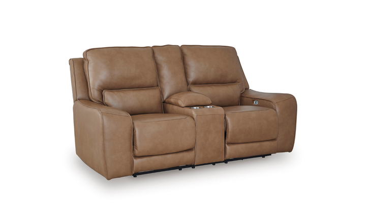 Modern Heritage DeepWakes Power Recliner Loveseat With Adjustable Headrest-jennifer