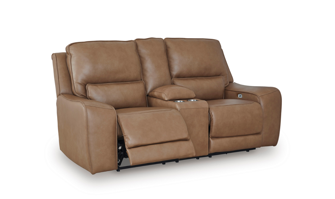 Modern Heritage DeepWakes Power Recliner Loveseat With Adjustable Headrest-jennifer