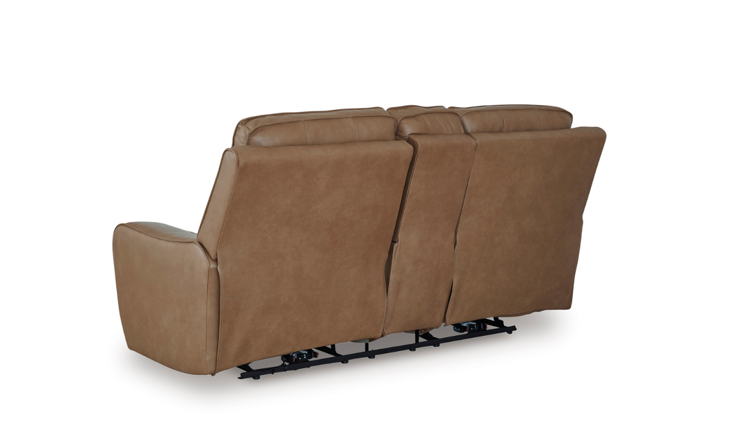 Modern Heritage DeepWakes Power Recliner Loveseat With Adjustable Headrest-jennifer