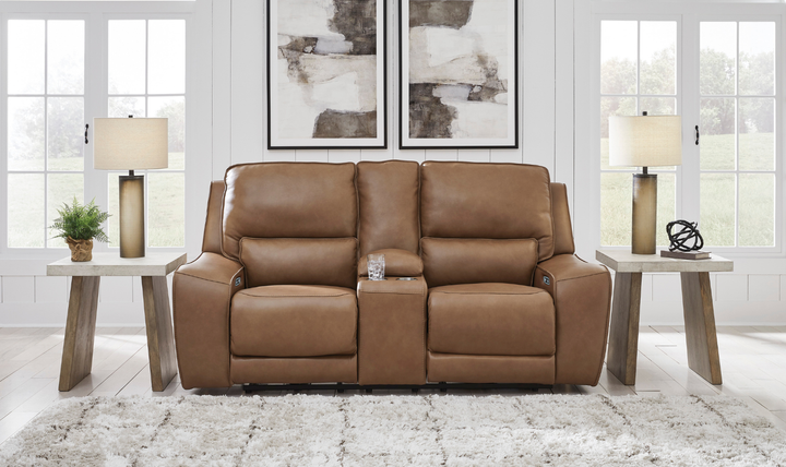 Modern Heritage DeepWakes Power Recliner Loveseat With Adjustable Headrest-jennifer