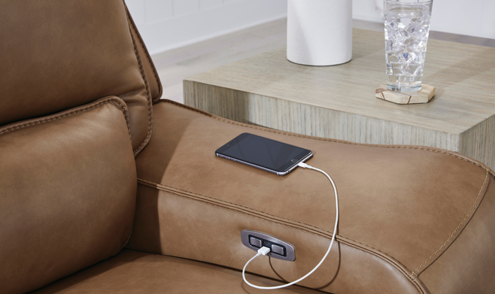 Modern Heritage DeepWakes Power Recliner Sofa With Adjustable Headrest-jennifer