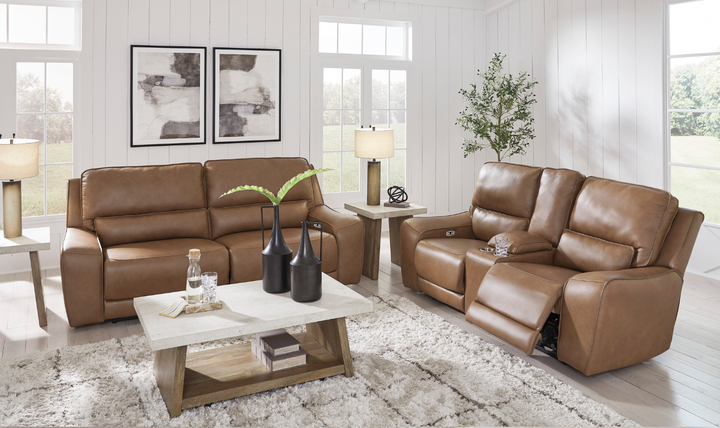 Modern Heritage DeepWakes Power Recliner Sofa With Adjustable Headrest-jennifer