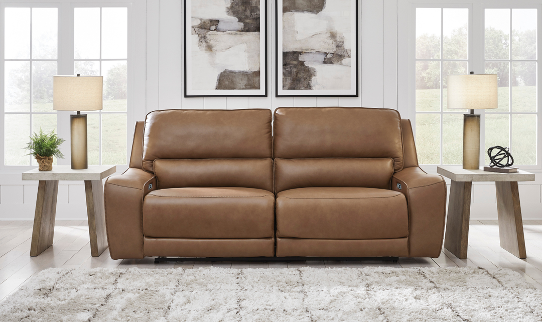Modern Heritage DeepWakes Power Recliner Sofa With Adjustable Headrest-jennifer