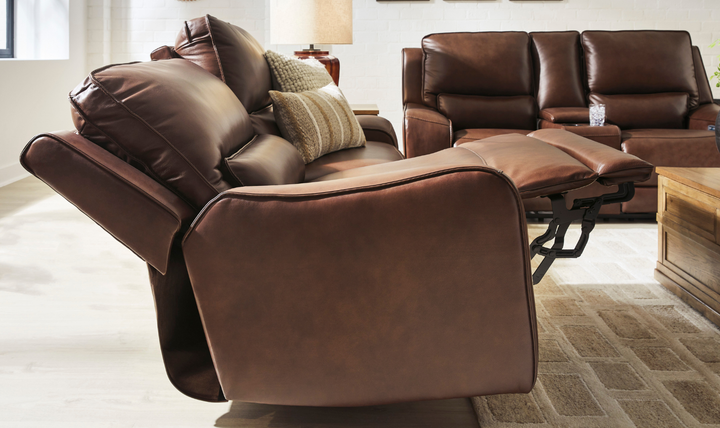 Modern Heritage DeepWakes Power Recliner Sofa With Adjustable Headrest-jennifer