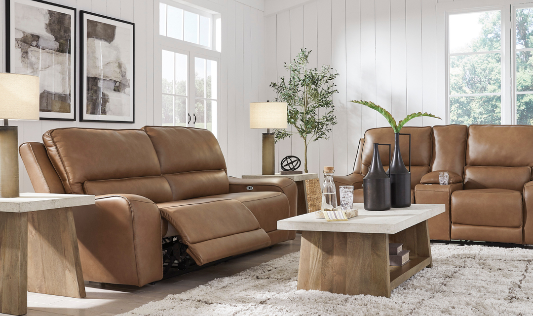 Modern Heritage DeepWakes Power Recliner Sofa With Adjustable Headrest-jennifer