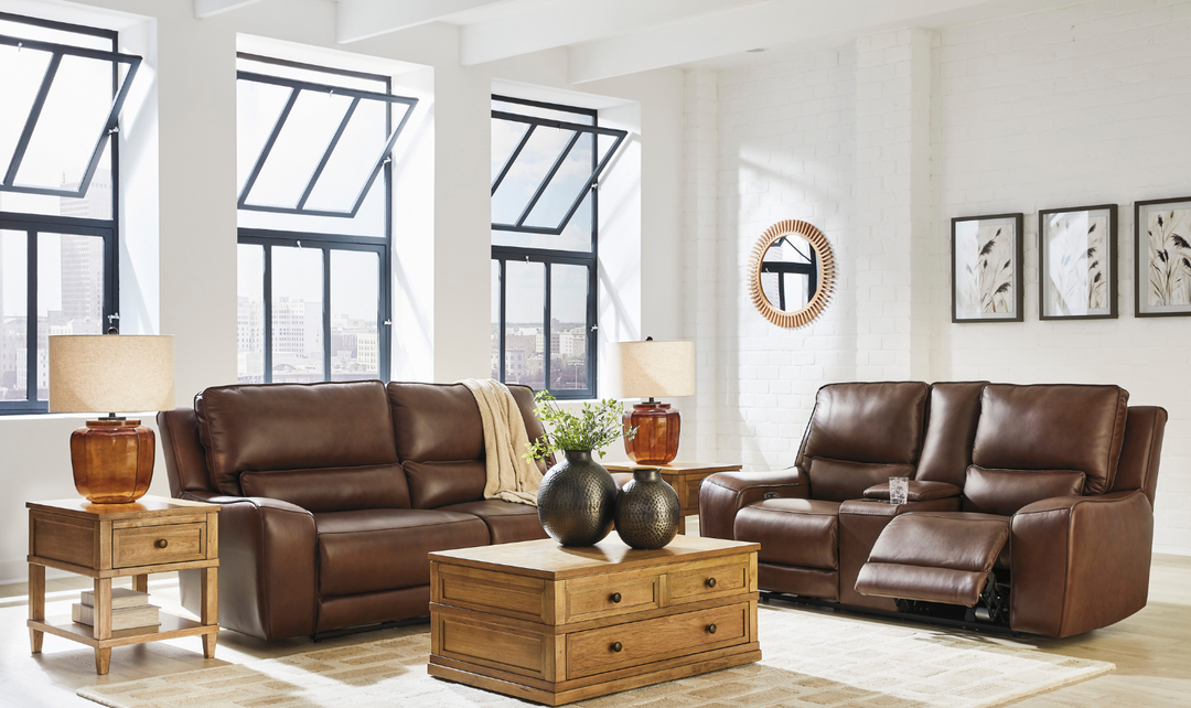 Modern Heritage DeepWakes Power Recliner Sofa With Adjustable Headrest-jennifer
