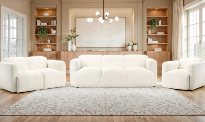 Modern Heritage Dorset Fabric Living Room Set (2-Piece/3-Piece)