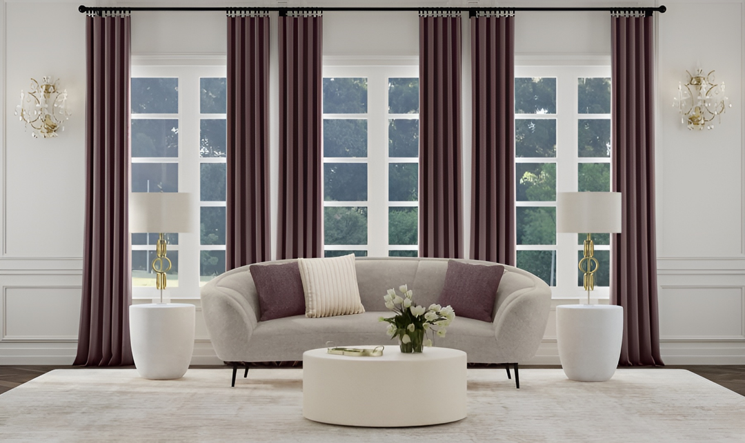 Ellorie Fabric Curved 3-piece Living Room Set | Jennifer Furniture