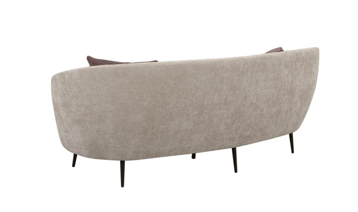 Modern Heritage Ellorie Fabric Curved Living Room Set