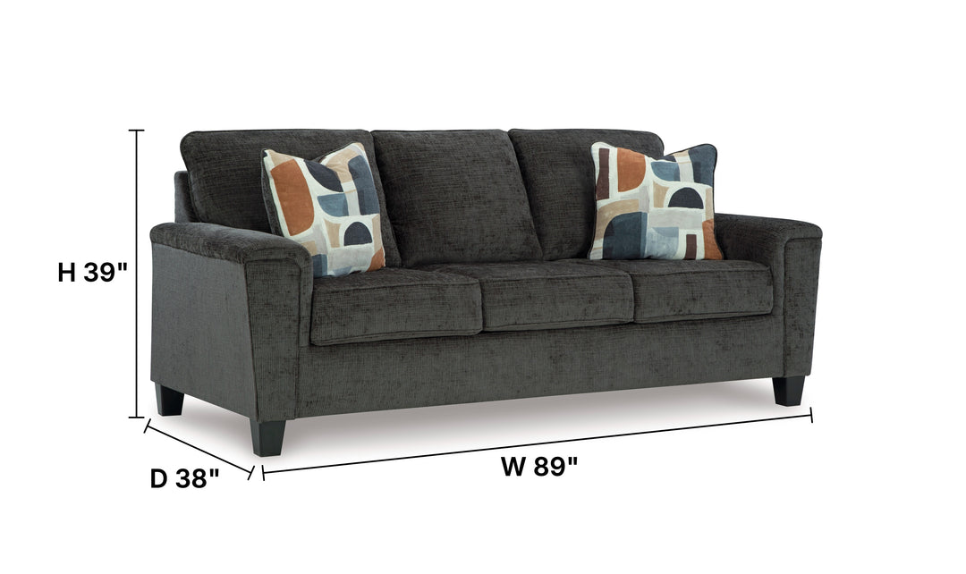Modern Heritage Erinslane 3-Seater Fabric Sofa With 2 Pillows-Jennifer Furniture