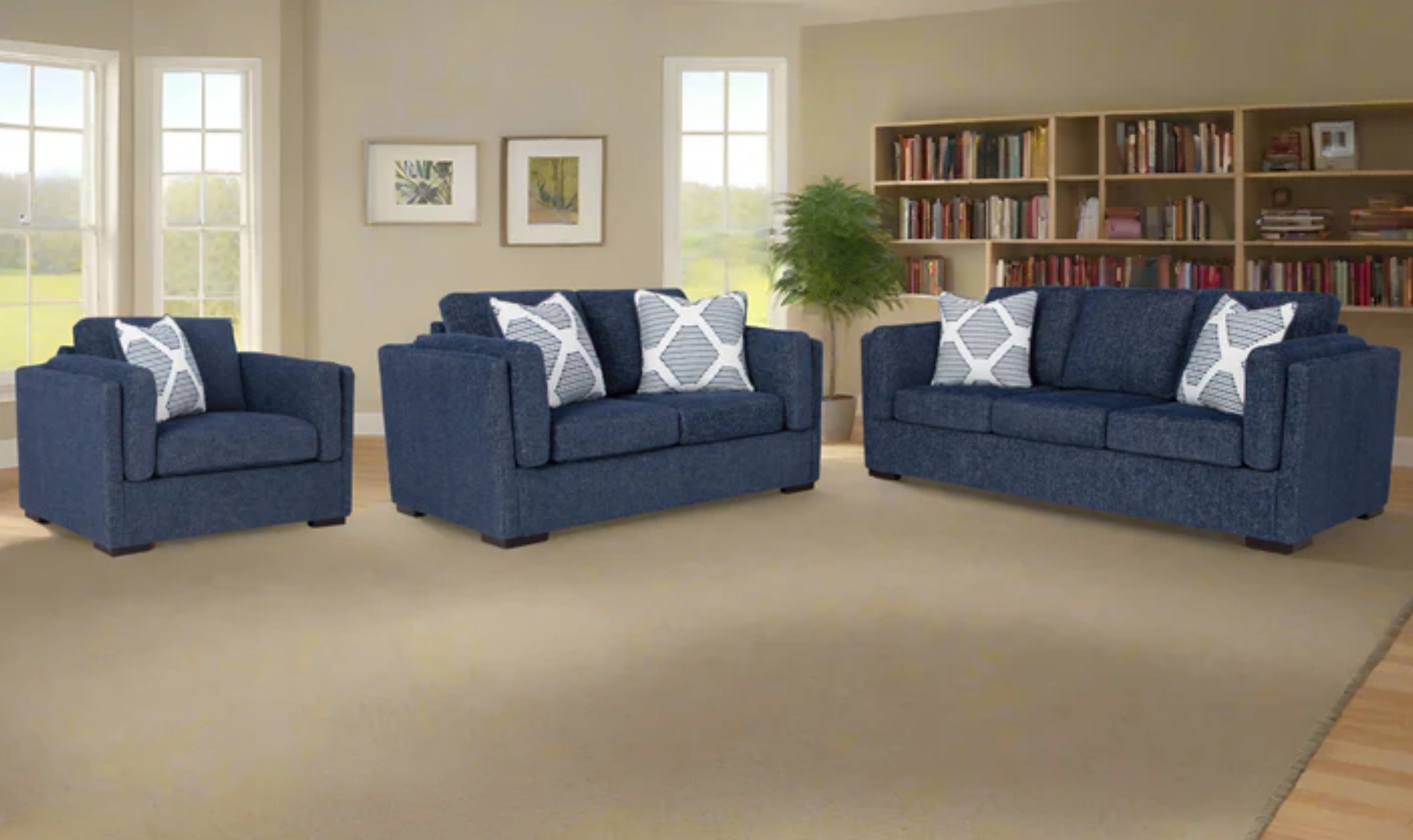 Modern Heritage Evansley Living Room Set-Jennifer Furniture