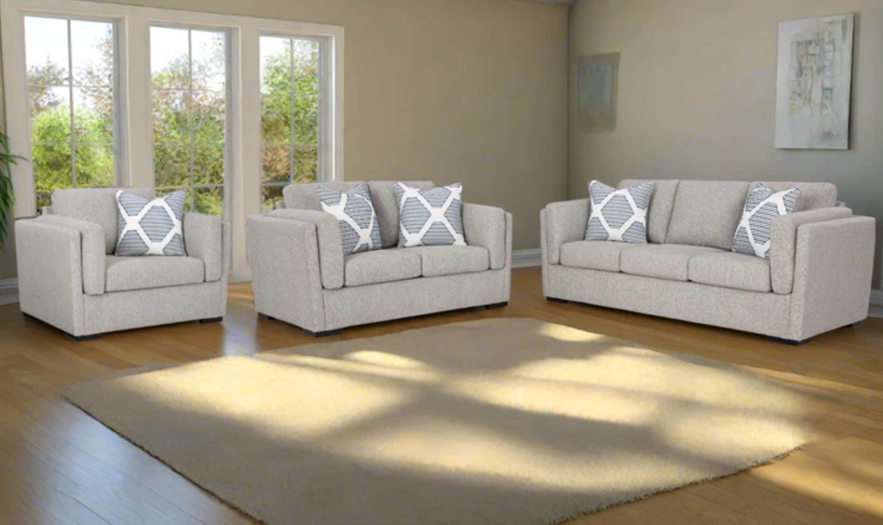 Modern Heritage Evansley Living Room Set-Jennifer Furniture