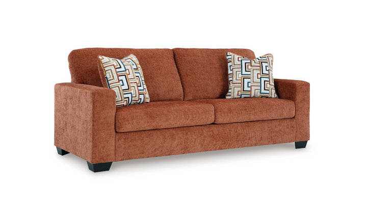 Modern Heritage Aviemore 2-Seater Fabric Sofa With Accent Pillows
