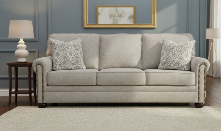 Modern Heritage Gaelon 3-Seater Sofa with Rolled Arms