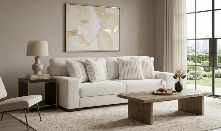 Modern Heritage Hartside Polyester Upholstered Sofa-Jennifer Furniture