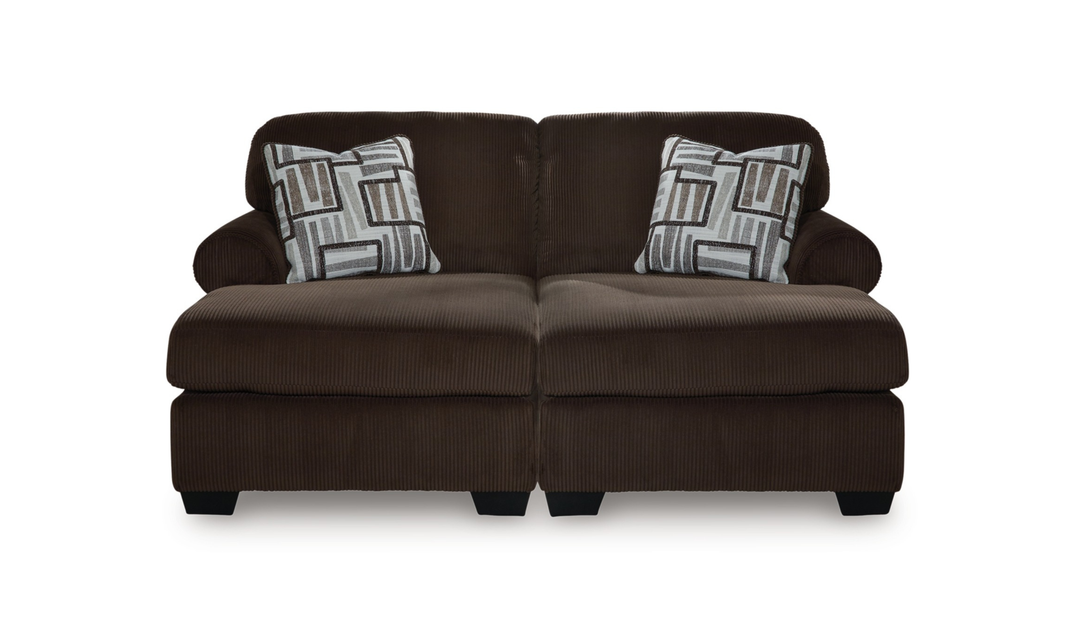 Modern Heritage Kimlee 2-Piece Polyester Super Chaise