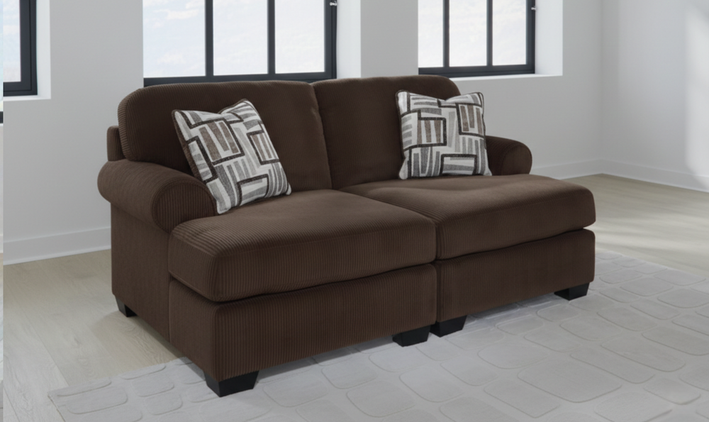 Modern Heritage Kimlee 2-Piece Polyester Super Chaise