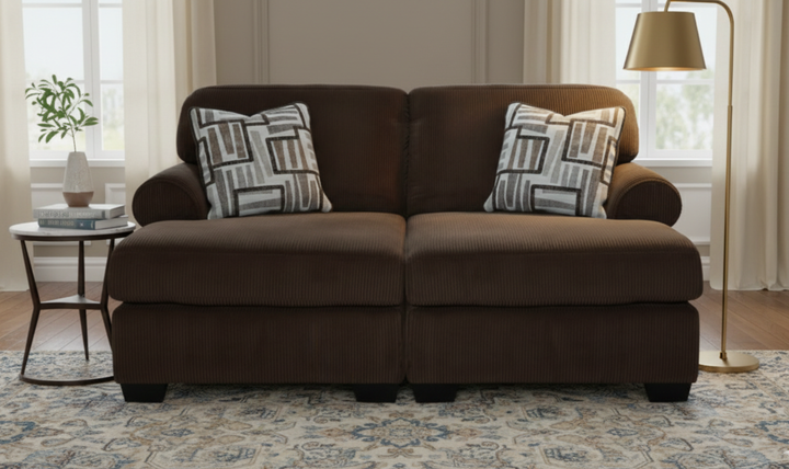 Modern Heritage Kimlee 2-Piece Polyester Super Chaise