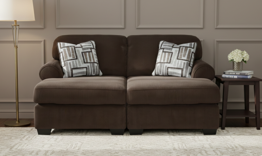 Modern Heritage Kimlee 2-Piece Polyester Super Chaise