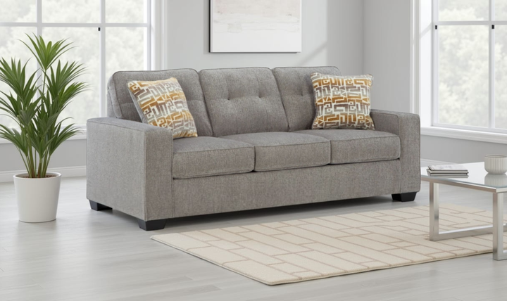 Modern Heritage Larimer 3-Seater Fabric Queen Sofa Sleeper With Two Color Options