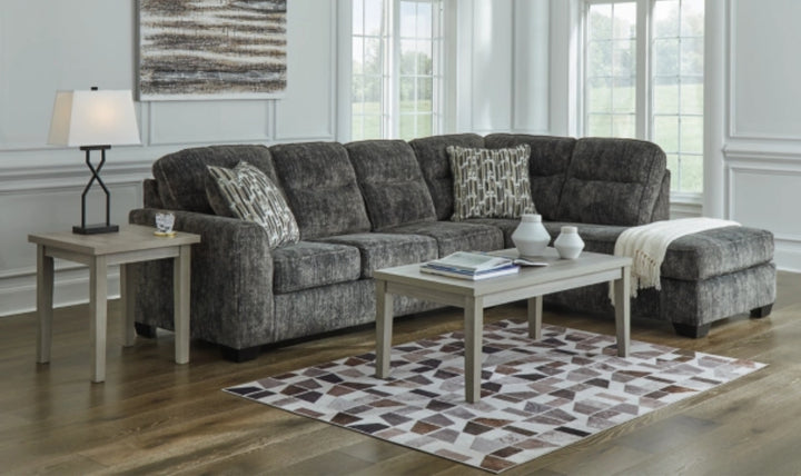 Modern Heritage Lonoke 2-Piece L-Shaped Sectional with Chaise