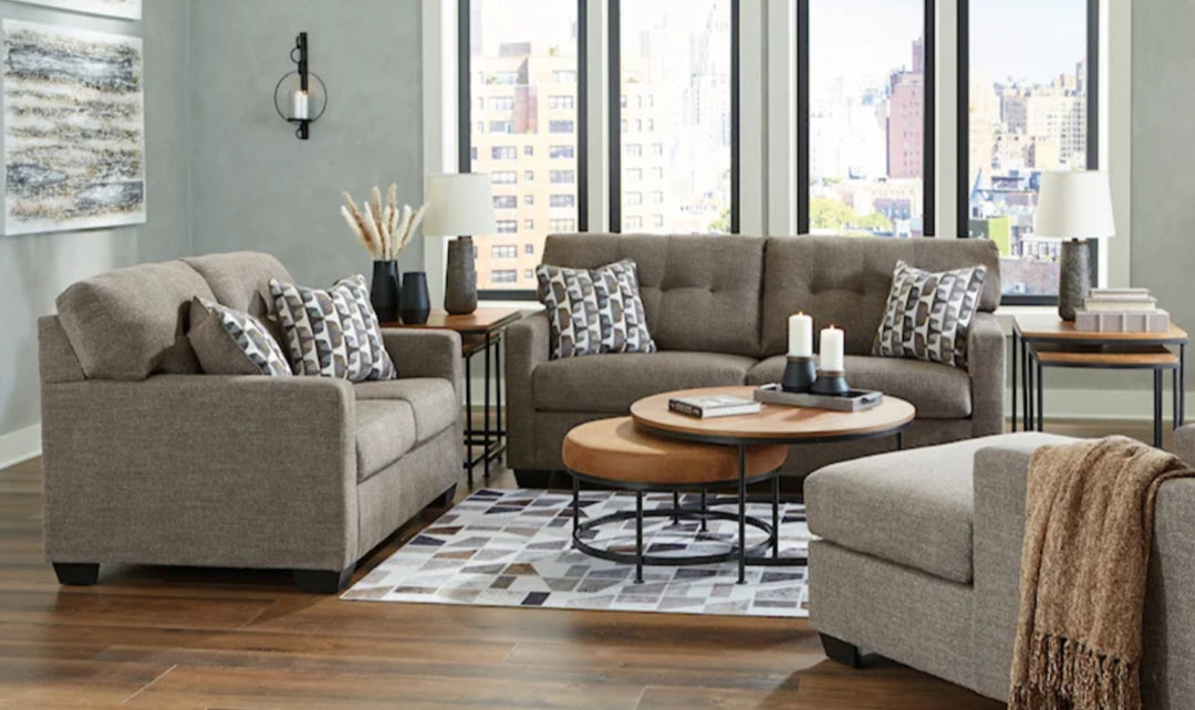 Modern Heritage Mahoney Fabric Living Room Set-Jennifer Furniture