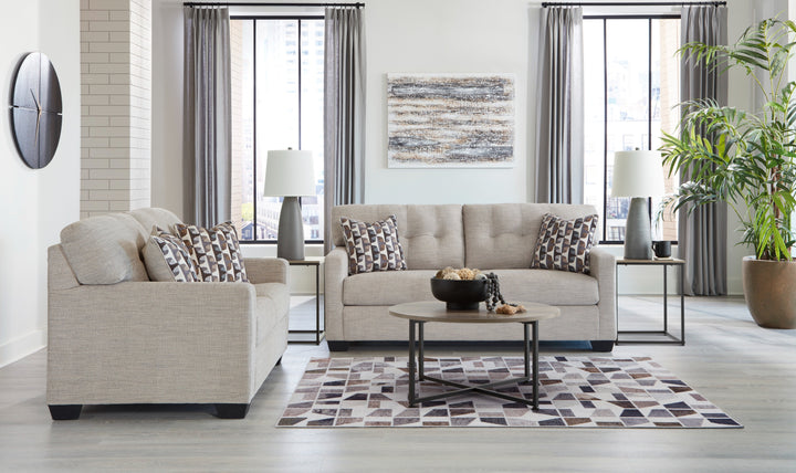 Modern Heritage Mahoney Fabric Living Room Set