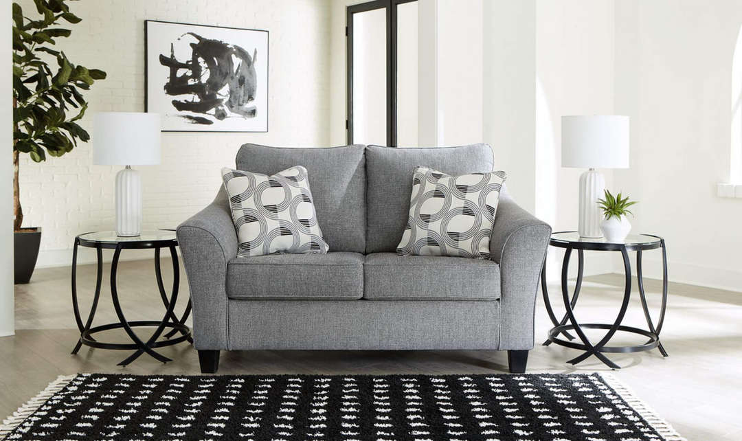 Modern Heritage Mathonia Smoke Living Room Set