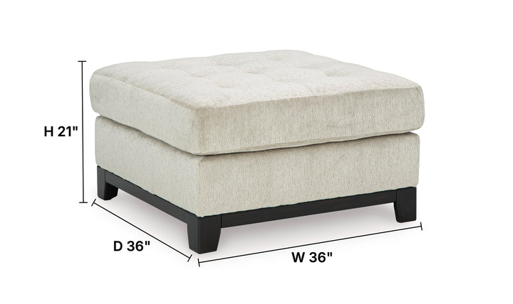 Modern Heritage Maxon Place Oversized Accent Ottoman-Jeniffer Furniture