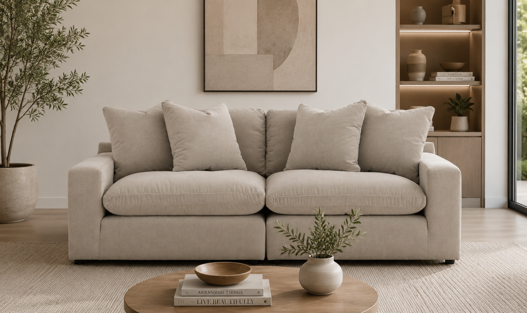 Modern Heritage Maxton Heights 2-Piece Fabric Sofa