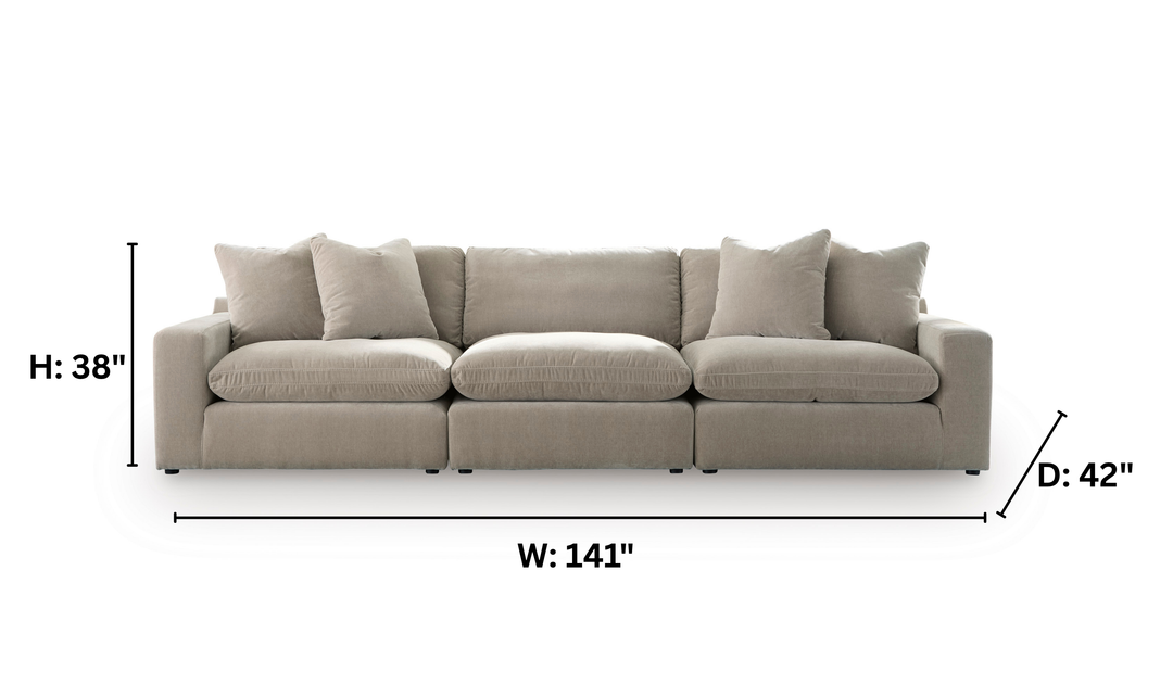 Modern Heritage Maxton Heights 3-Piece Sectional Sofa