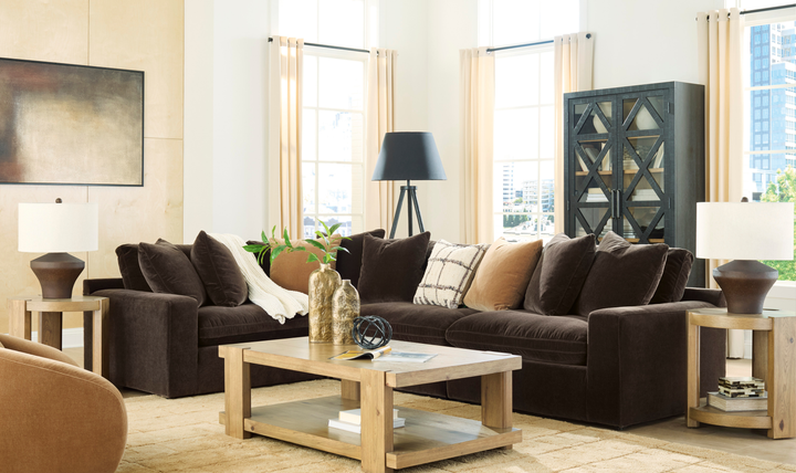 Modern Heritage Maxton Heights 4-Piece Sectional Sofa-Jennifer