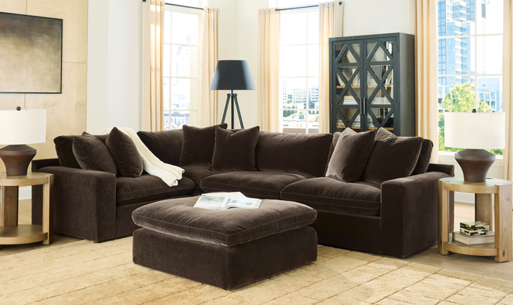 Modern Heritage Maxton Heights 4-Piece Sectional Sofa-Jennifer
