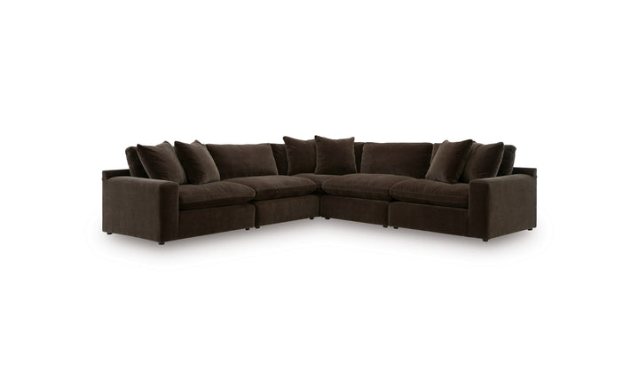 Modern Heritage Maxton Heights 5-Piece Sectional Sofa-Jenniferfurniture