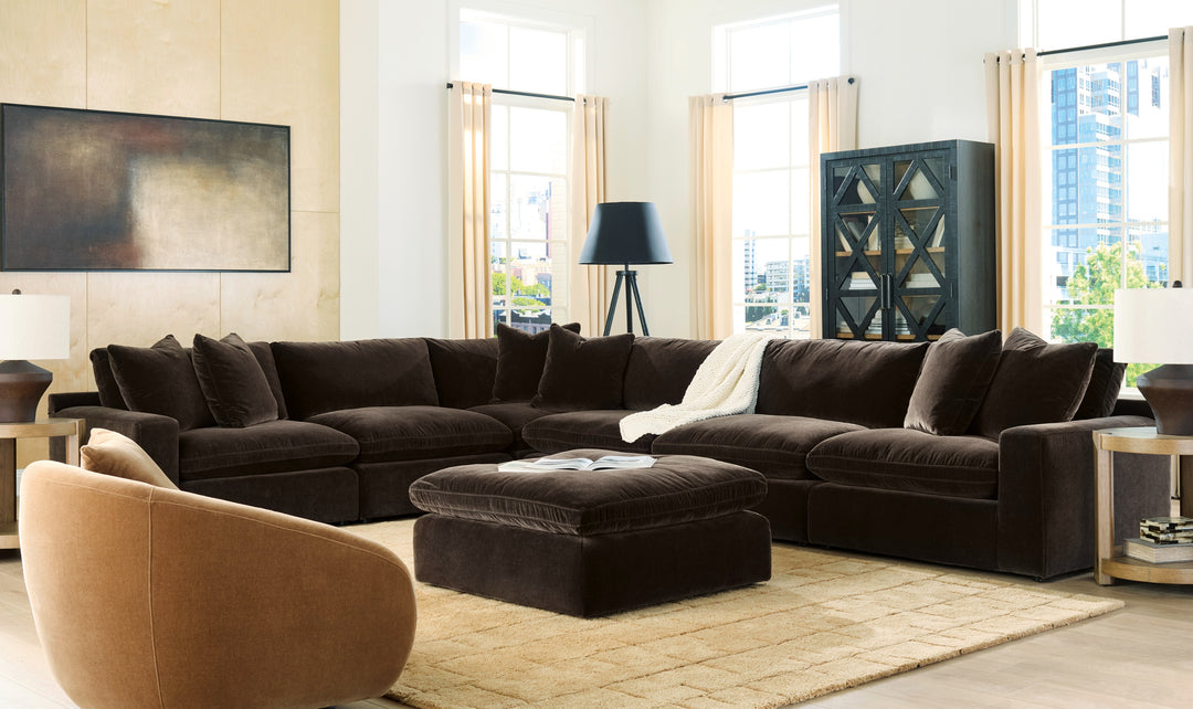 Modern Heritage Maxton Heights 5-Piece Sectional Sofa-Jenniferfurniture