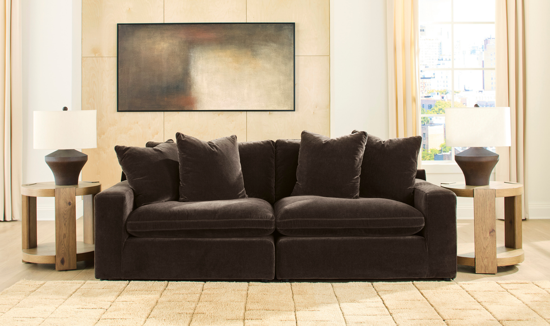 Modern Heritage Maxton Heights Fabric Sofa-Jenniferfurniture