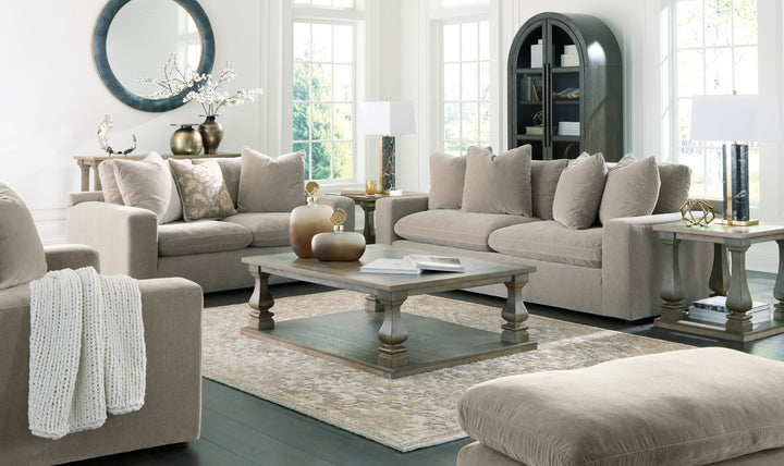 Modern Heritage Maxton Heights Fabric Stationary Living Room Set