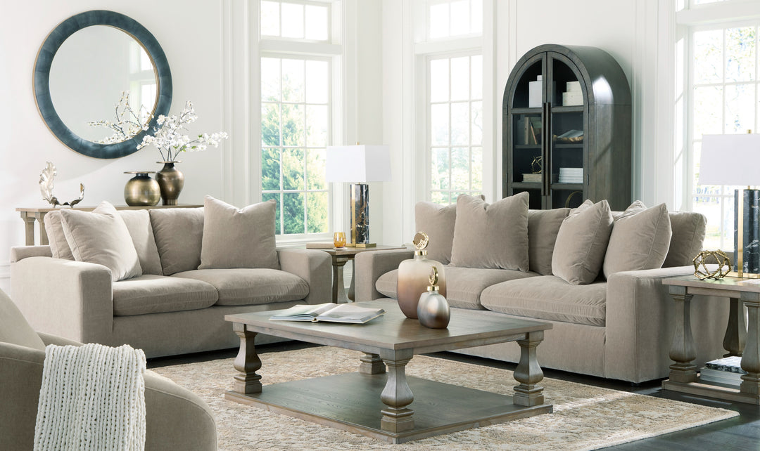 Modern Heritage Maxton Heights Fabric Stationary Living Room Set