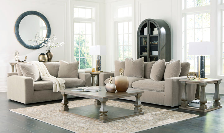 Modern Heritage Maxton Heights Fabric Stationary Living Room Set