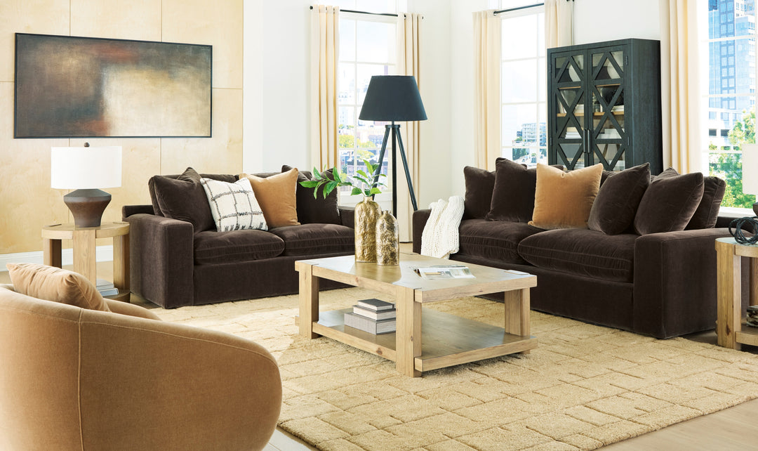 Modern Heritage Maxton Heights Fabric Stationary Living Room Set