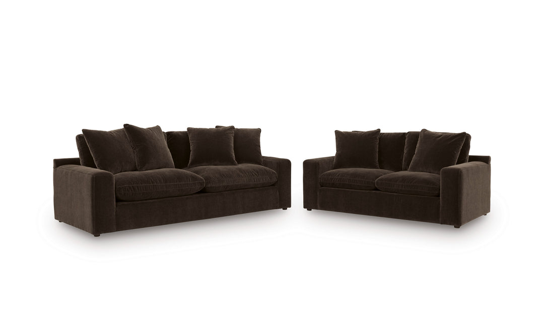 Modern Heritage Maxton Heights Fabric Stationary Living Room Set