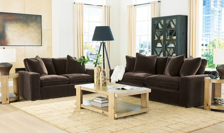 Modern Heritage Maxton Heights Fabric Stationary Living Room Set