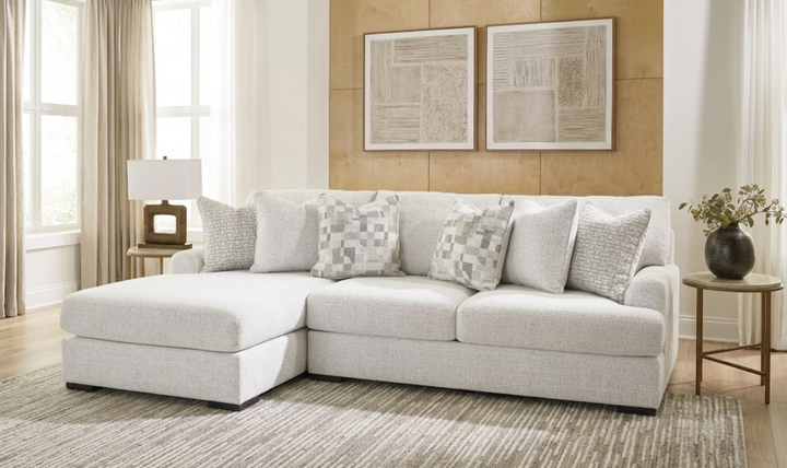 Modern Heritage Misty-Lakes 2-Piece Sectional Sofa Chaise