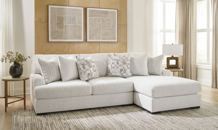 Modern Heritage Misty-Lakes 2-Piece Sectional Sofa Chaise