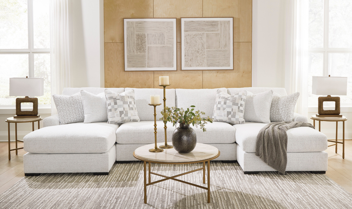 Modern Heritage Misty-Lakes 3-Piece Double Chaise Sectional Sofa-jennifer