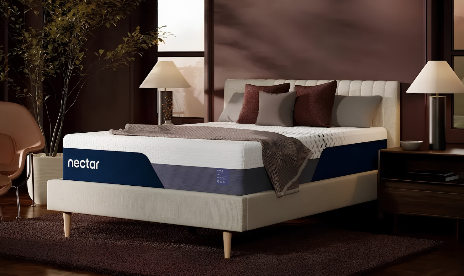 Modern Heritage Nectar Luxe Memory Foam Mattress-Jennifer Furniture