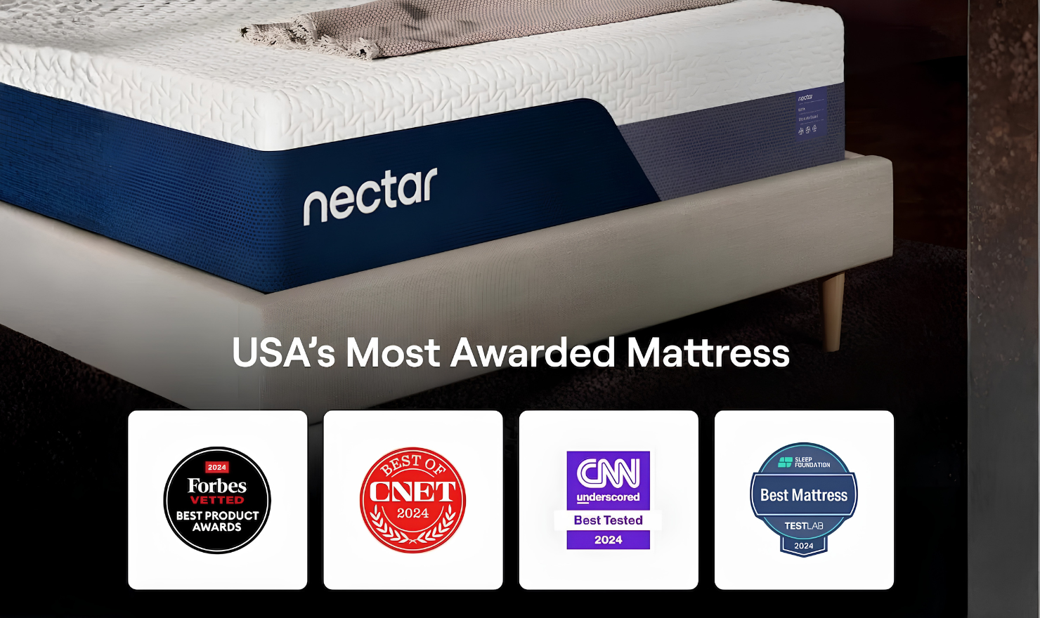 Modern Heritage Nectar Luxe Memory Foam Mattress-Jennifer Furniture